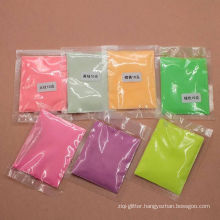 Phosphor powder glow in the dark/fluorescent glowing pigment